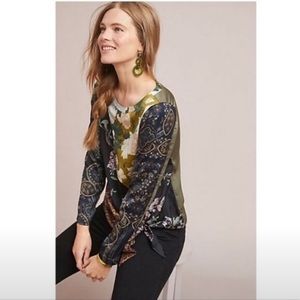 Anthropologie TINY patchwork blouse